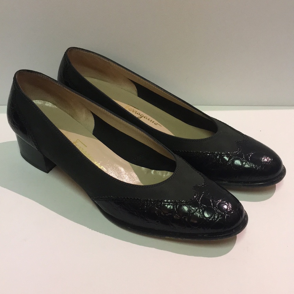 Salvatore Ferragamo vintage heels